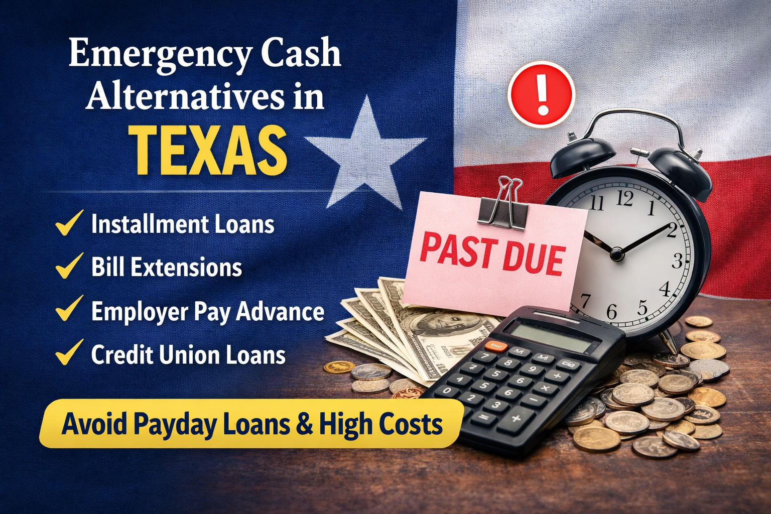 Emergency Cash Alternatives in Texas | Smart Financial Options